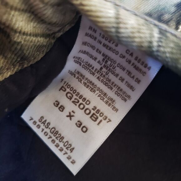 VTG Y2K Wrangler Mossy Oak Thinsulate 38x30 Insulated Woodland Camouflage Pants - Picture 4 of 12